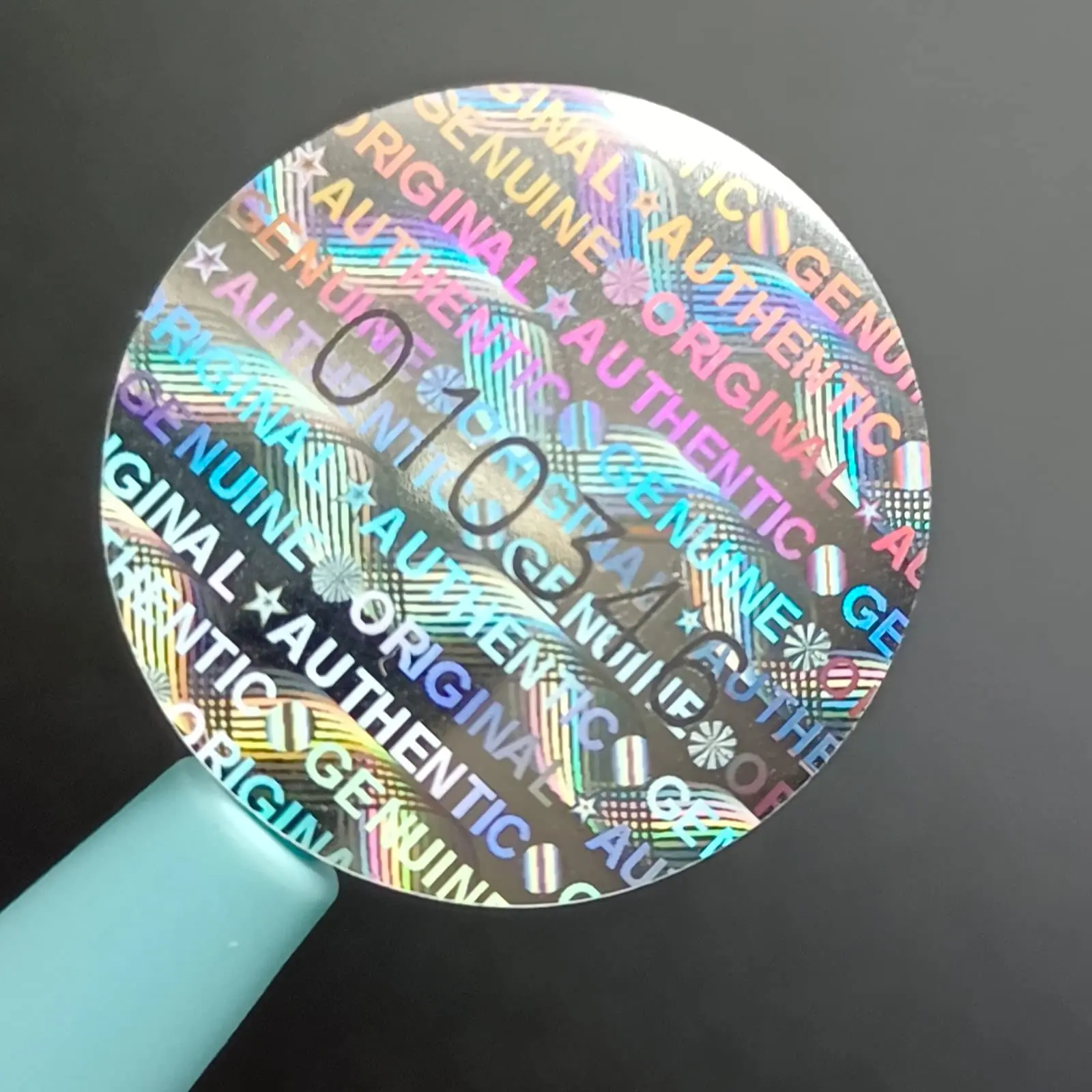 Manufacturer Professional Void Private label hologram custom security seal sticker