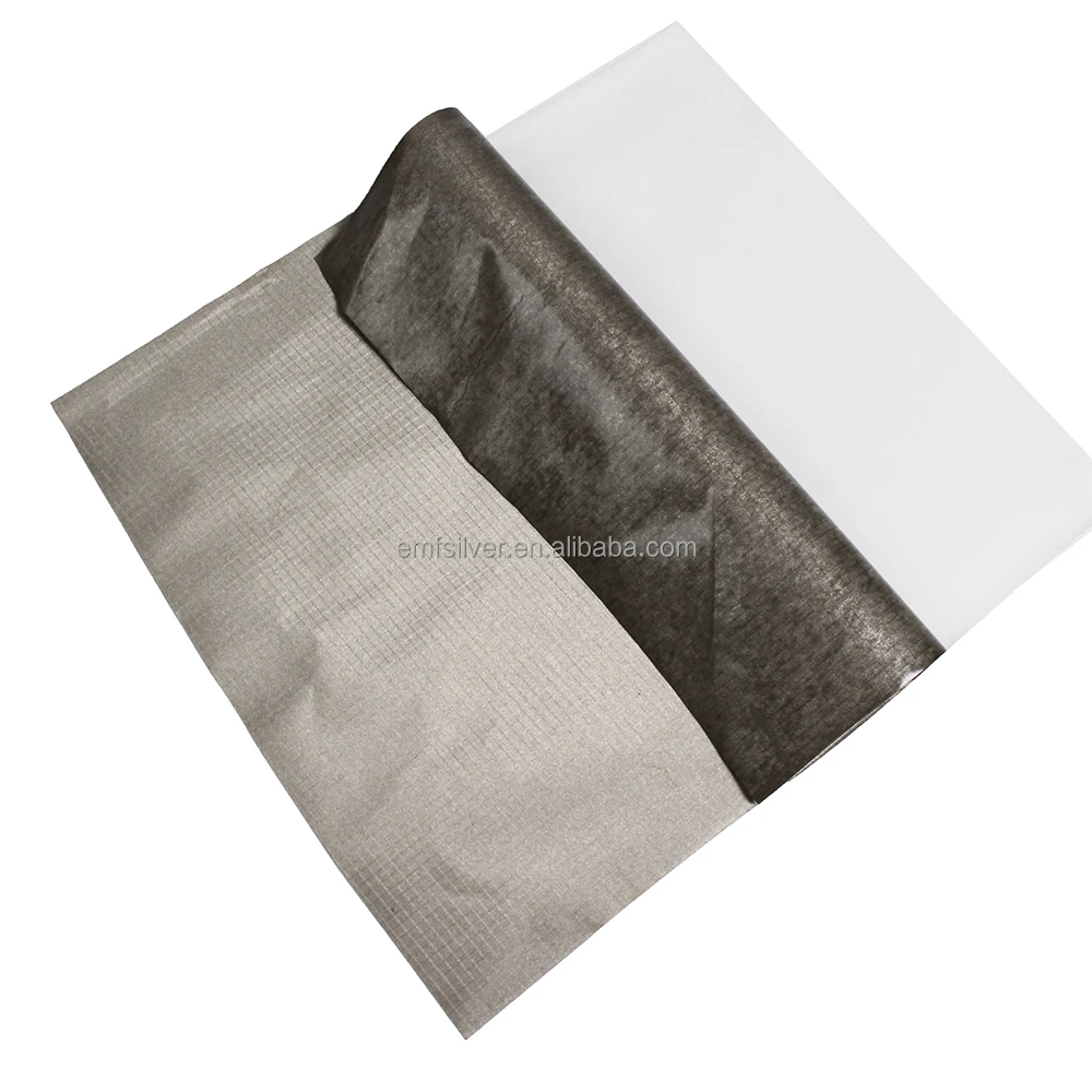 RFID SHIELDING High shielding fabric Nickel copper Faraday Fabric EMF Protection Conductive Fabric