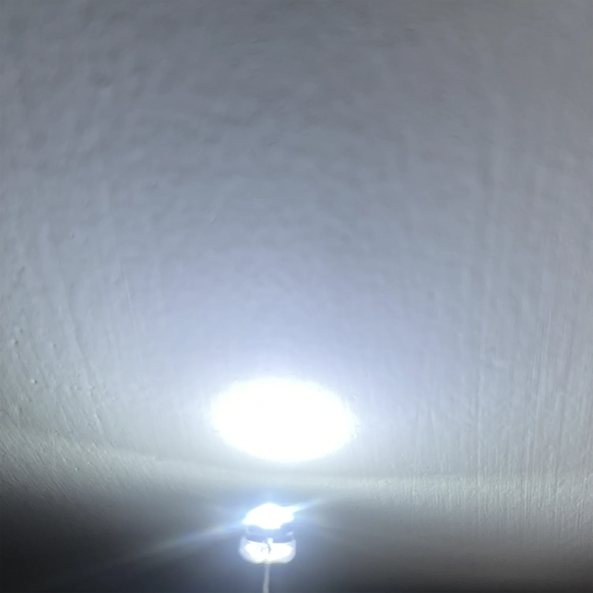 Van Fun Hot New 2-Pin Through-Hole LED Straw Hat Diode 5V Max. Reverse Volta with 12V Peak Reverse Volta