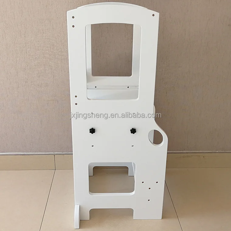 Montessori Furniture and Toys Kids Kitchen Little Helper Nursery School Step Up Stool Children Learning Tower for Toddlers