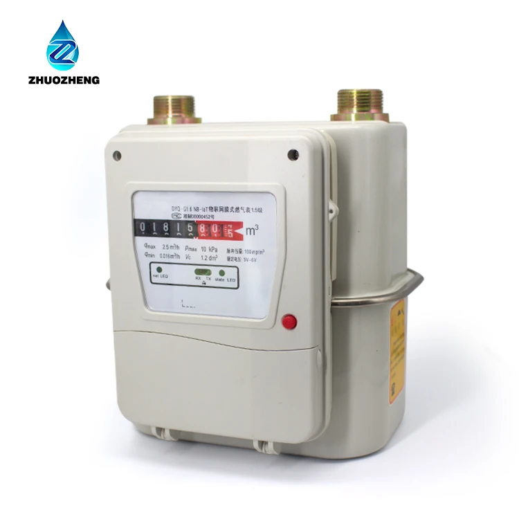 Smart natural gas meter NB-IoT wireless gas smart meter with RS485 communication