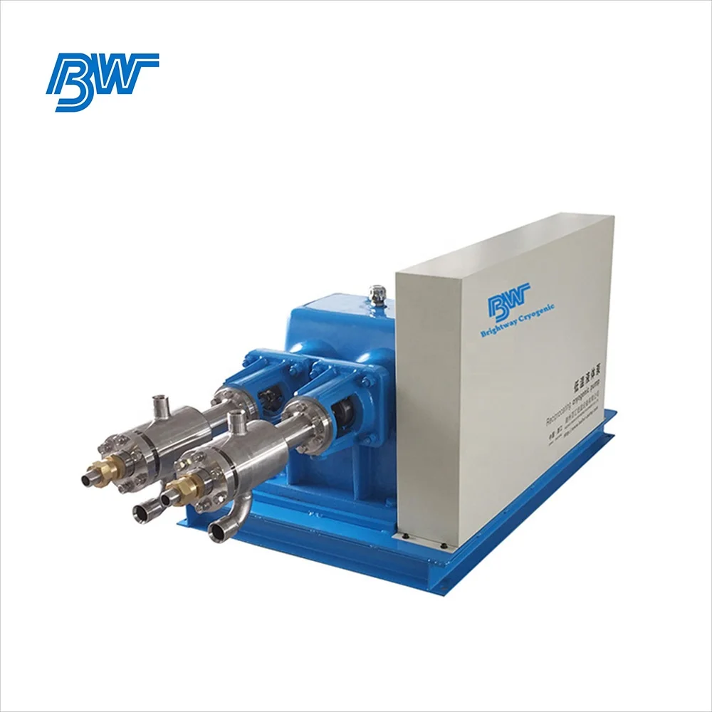 High pressure cryogenic Liquid Oxygen Nitrogen Triplex 3 Piston Filling Pump