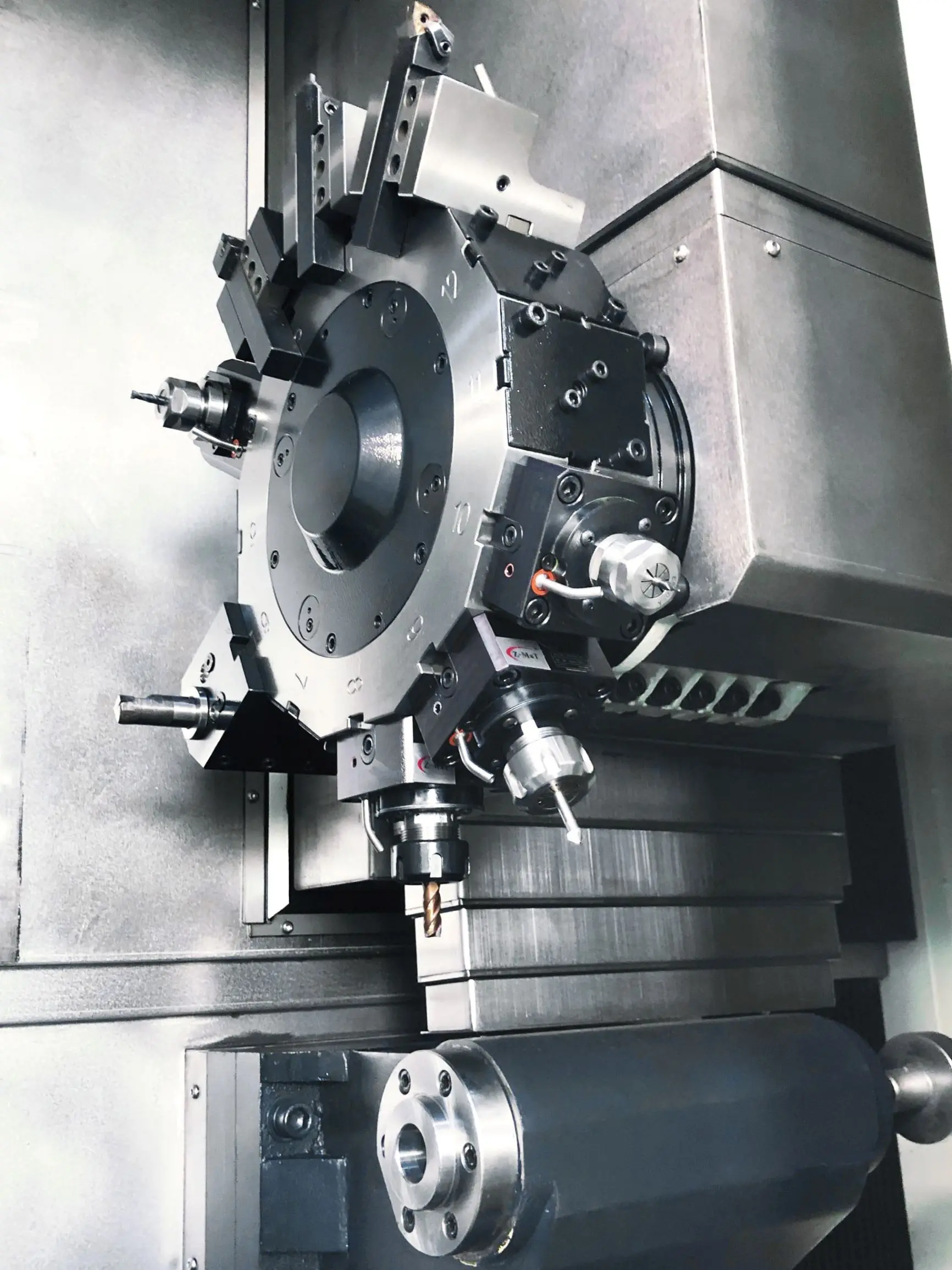 Z-MaT DT500 4 Axis 12-station Turret Y Axix CNC Metalworking Turning lathe Center