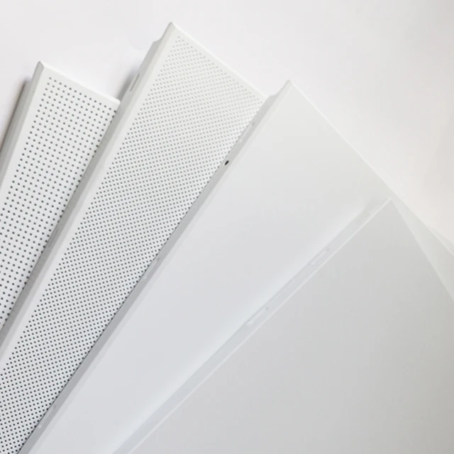 
2020 interior mdf roof decorative false perforated aluminum ceiling tiles panel 300*300 mm 