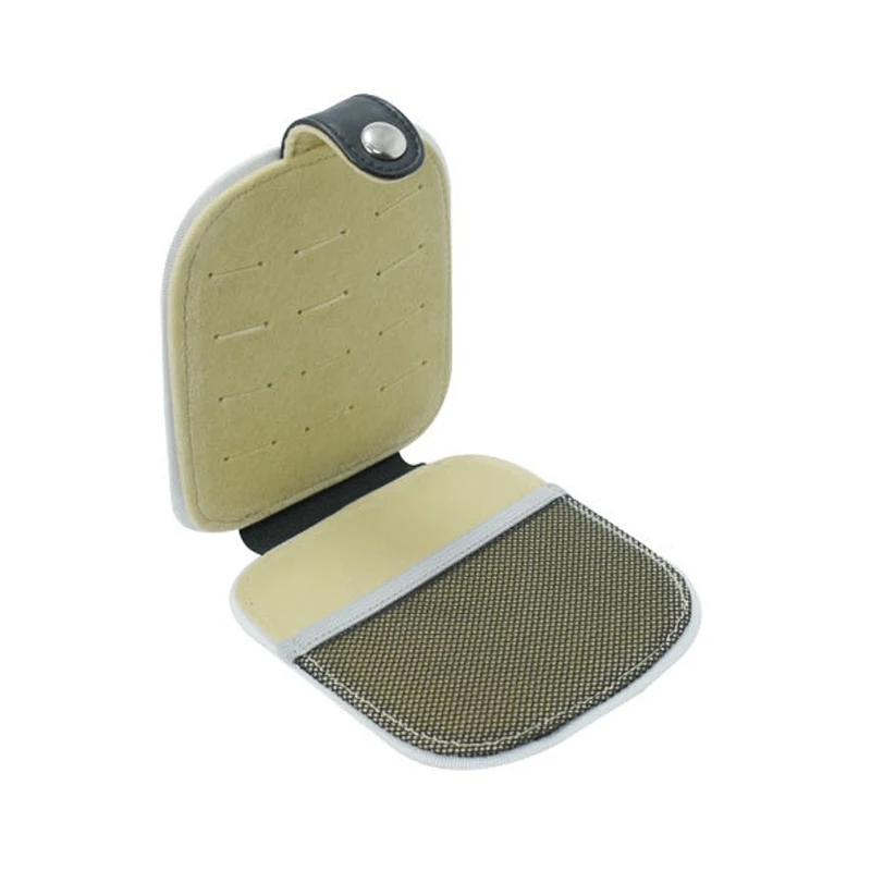 Guitar Picks Holder Case for Acoustic Electric Guitar Holds Variety Pack Bass Picks Guitar Plectrums Bag with Mesh Pocket