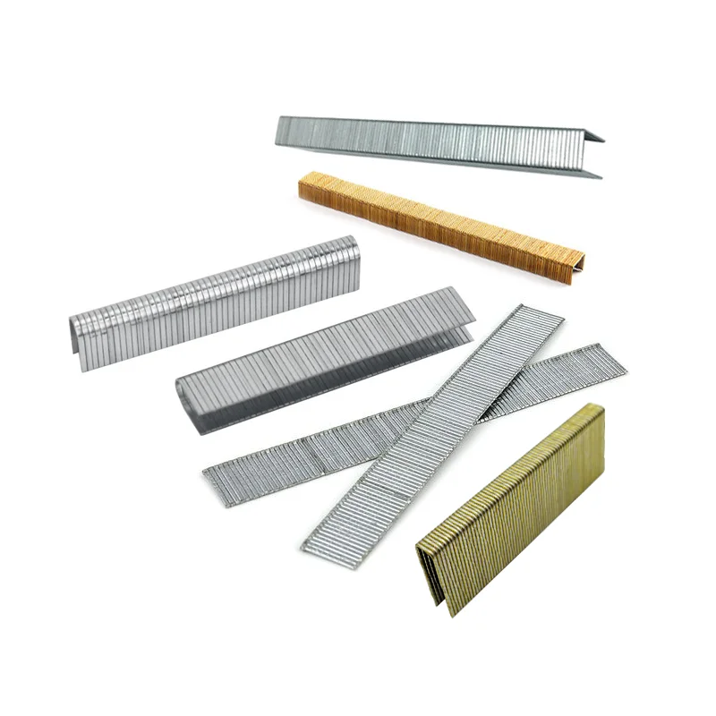 80 series 8006 8012,  19Ga 20Ga 22Ga stainless steel carbon steel galvanized U Type Nails Staple U-shaped nails Code Nails/