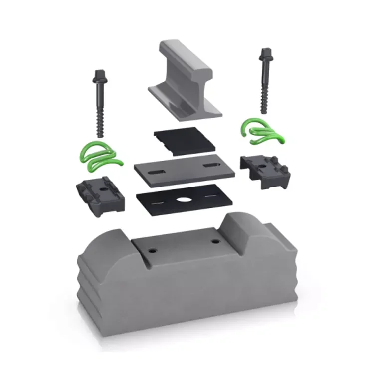 First Class Rustic Trackrailroad Sleepers Wooden Component Dynamic Railway Fastening System