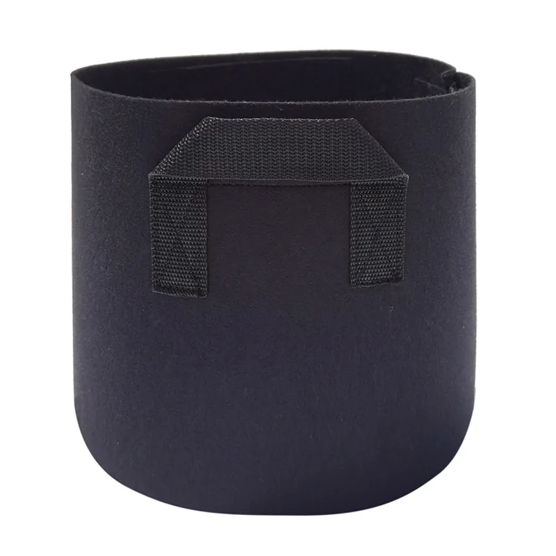 Black Fabric Grow Pots for Indoor Outdoor Planting Grow Bags Outdoor Plant Pots with Handles Potato Grow Bags Premium Fabric Pot