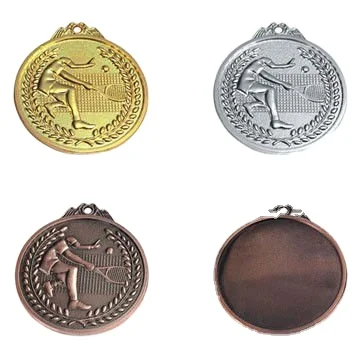 Медаль для тенниса из цинкового