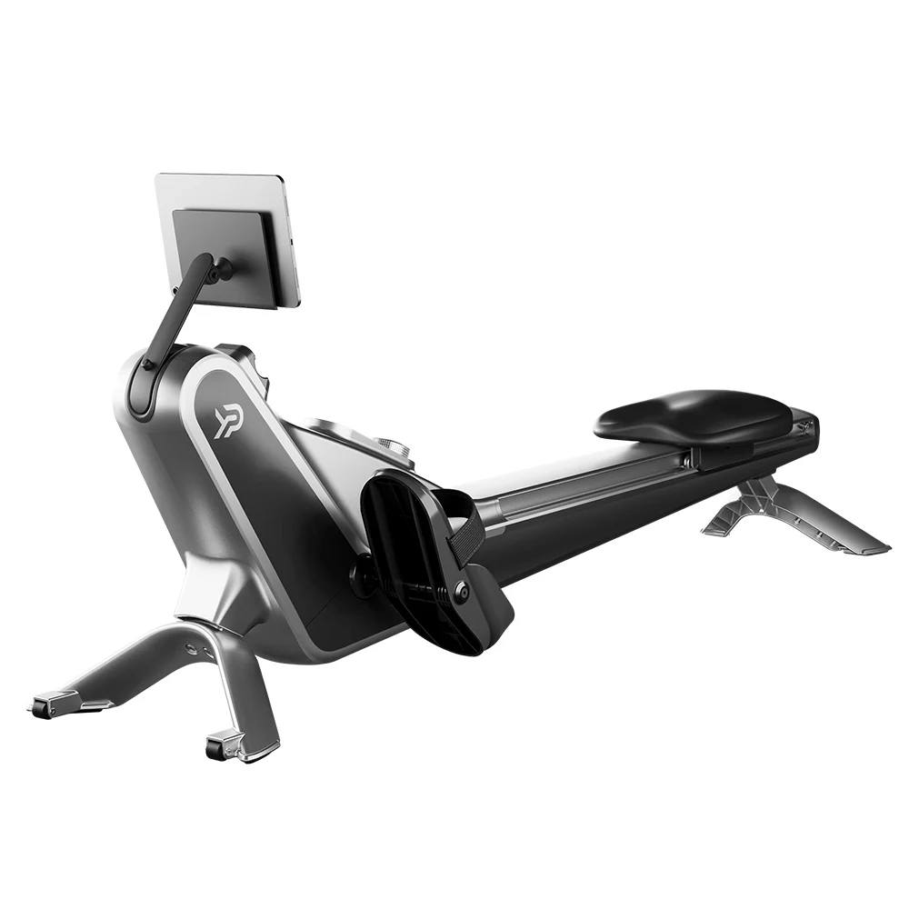 YPOO air rowing machine home use fitness equipment rower magnetic control LED screen with YPOOFIT APP