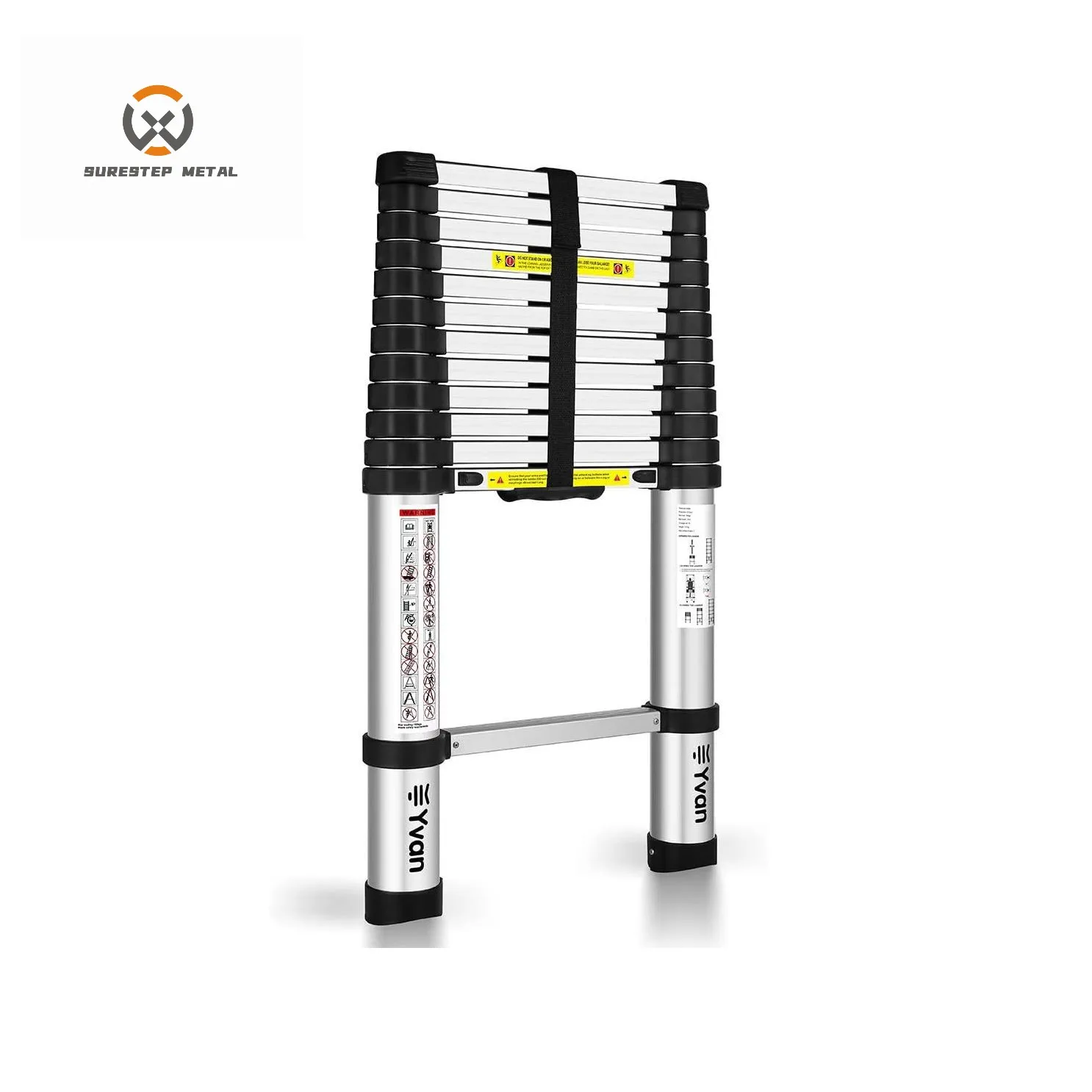 Telescopic Ladder Attic Folding Telescoping Ladder for Daily Use at Home