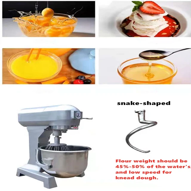 HORUS 10L 15L 20L 30L 40L 50L  Stainless Steel Food Mixer Commercial Dough Mixer Planetary Mixer