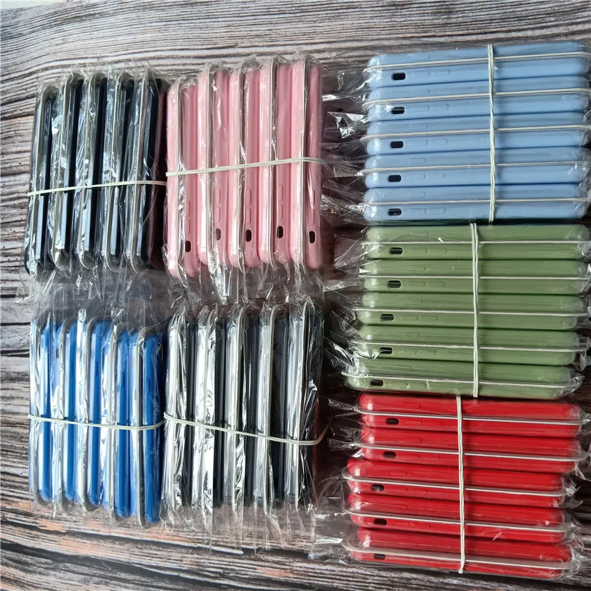 Silicone Rubber Mobile Phone Case for iPhone X, 7, 8 Plus Original Official Silicone Case With/Without Logo