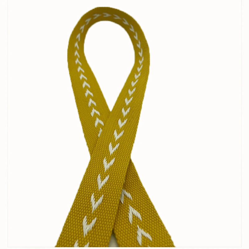 New  Arrival High Quality 1.5 Inch Polyester Cotton Webbing Strap For Bag 38MM 2MM Thick