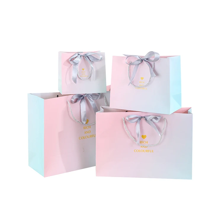 
Factory Cheap Custom Kraft Paper Shopping Bag Gift Paper Bags With Your Own Logo 