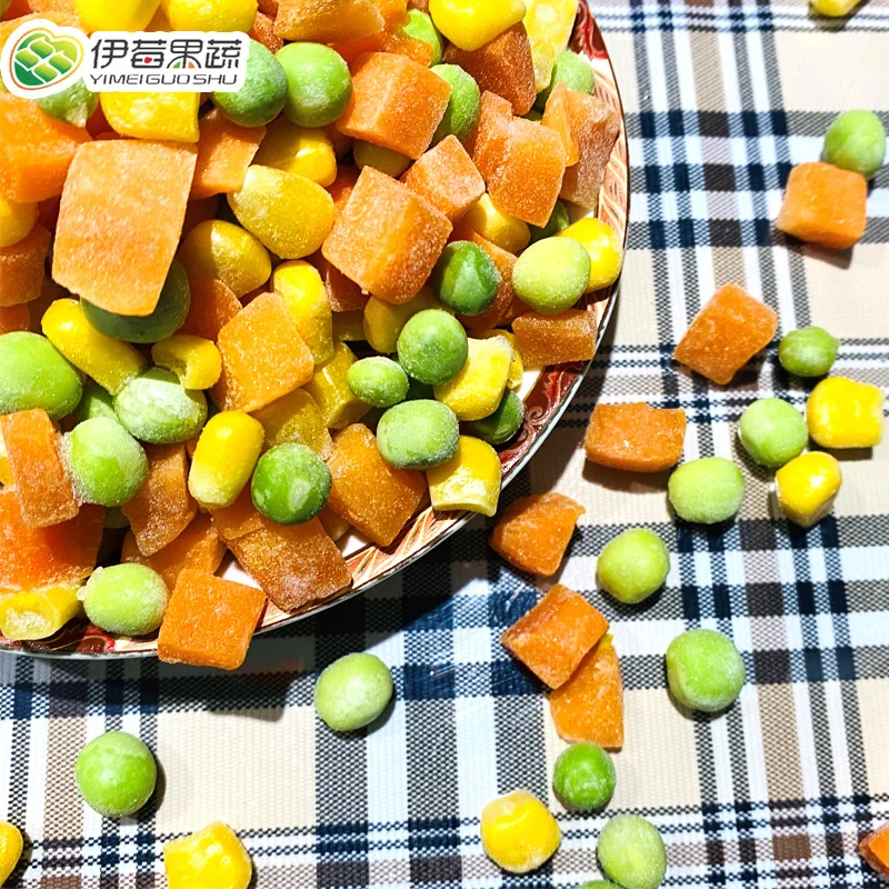 Frozen mixed vegetables carrot sweet corn green pea