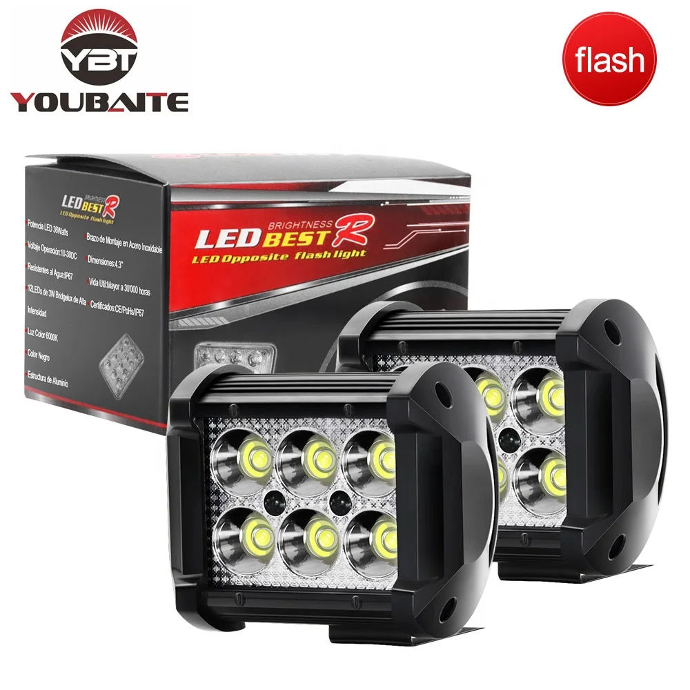 Hot 3inch 18w Led Cube Car Work Light With 12V- 80v - Thick Shell Good Quality For Offroad Jeep 3*2 Trucks Cars 4wd Atvs