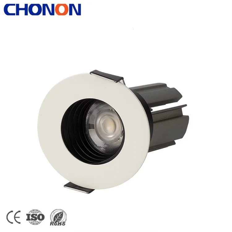 Indoor Ceiling Lighting Hotel Office COB Recessed Mounted Led Spot Light