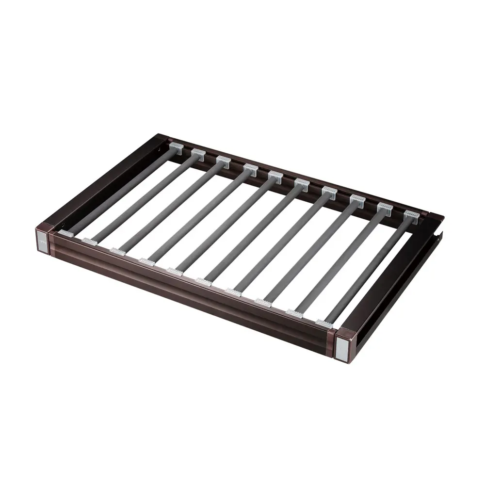 JAYNA Beauty Series Adjustable Full Put Out Pants Rack Wardrobe Accessories Pull Out Trouser Rack