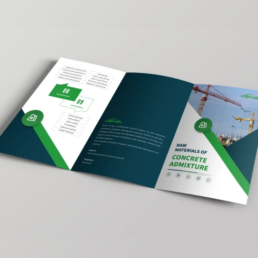 Custom Printing Service A4 A5 Paper Flyer Catalog Brochure Booklet Instruction Manual Paper Brochure Printing