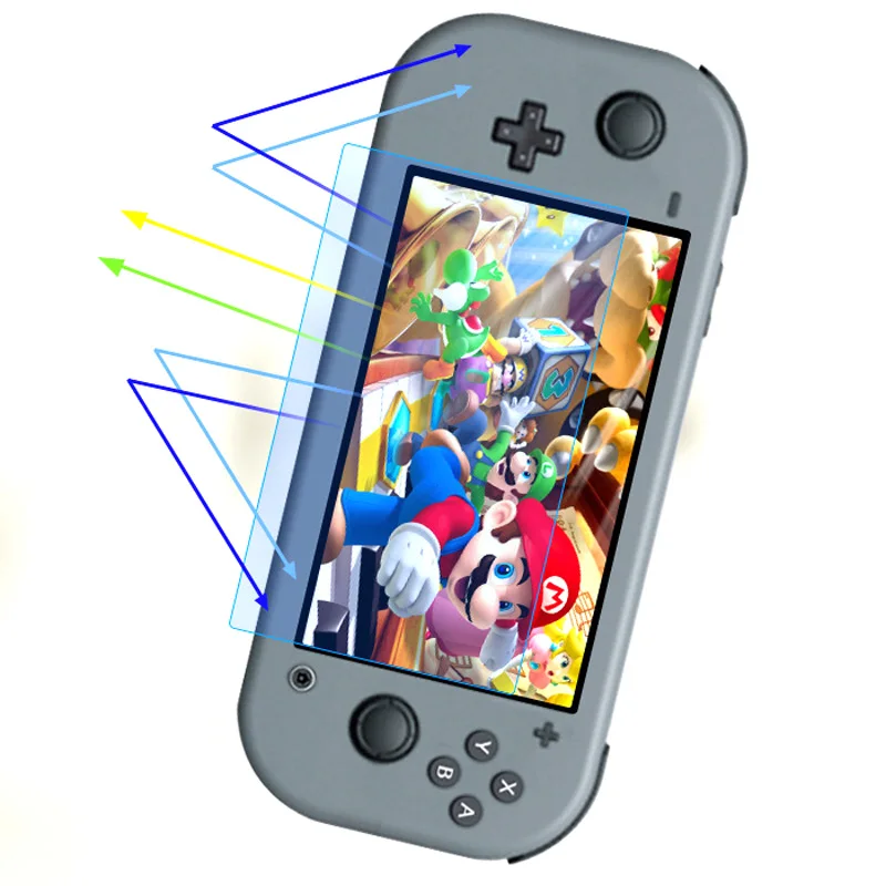 Закаленное стекло экрана протектор для Nintendo Switch NS Lite игровой консоли