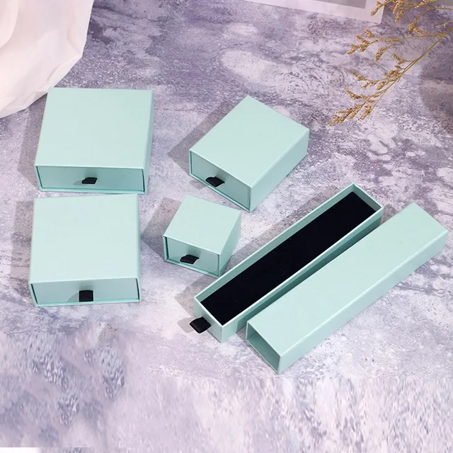 Маленькая коробка для упаковки ювелирных изделий от производителя браслетов и колец, роскошная коробка для ювелирных изделий с розовым логотипом на заказ