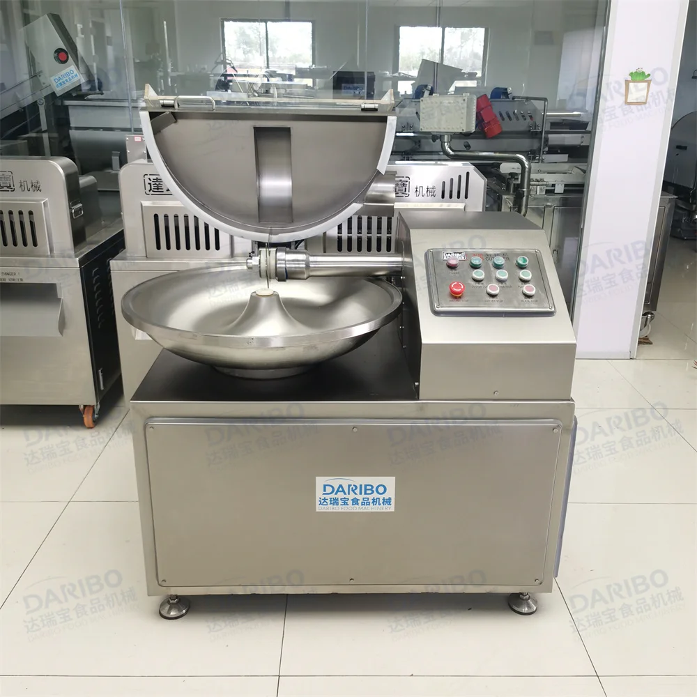 Industrial Automatic Meat Bowl Chopper  Horizontal Cutter Machine Beef Cutting Grind