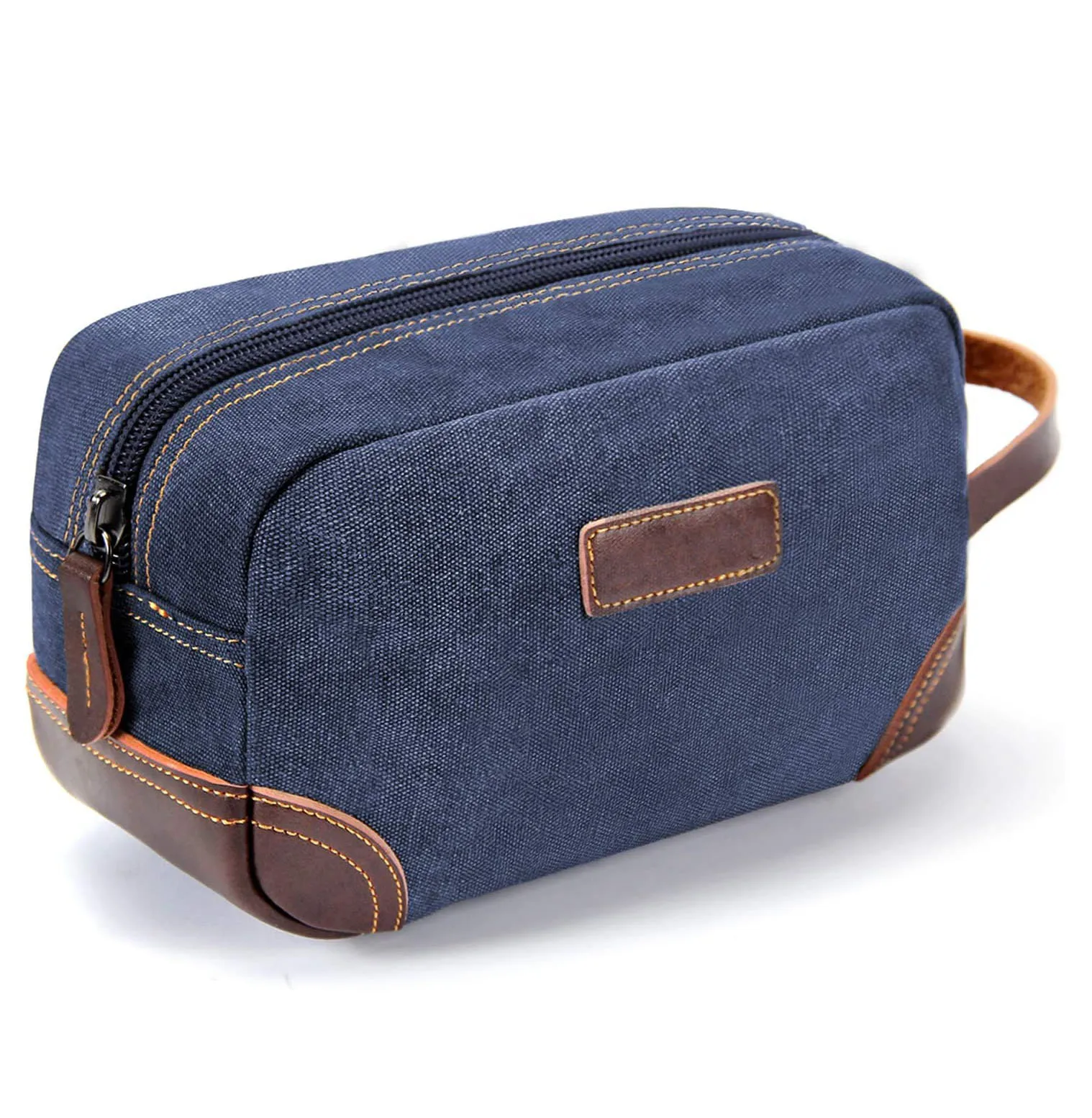 Custom Men Portable Waterproof Travel Toiletry Dopp Kit Makeup Pouch Shaving Bag