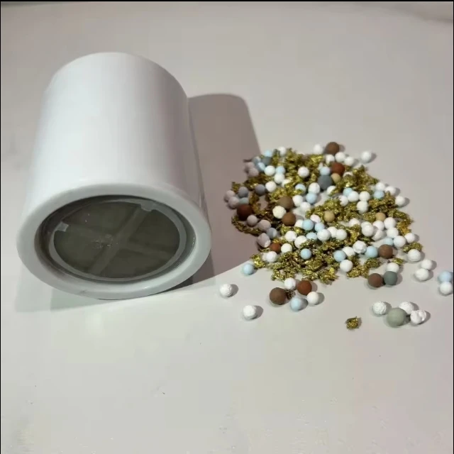 6-Inch KDF Vitamin C Calcium Chlorine Removal High-Pressure FILTERED SHOWERHEAD Water Filter System Toilets Spas Removes Hard