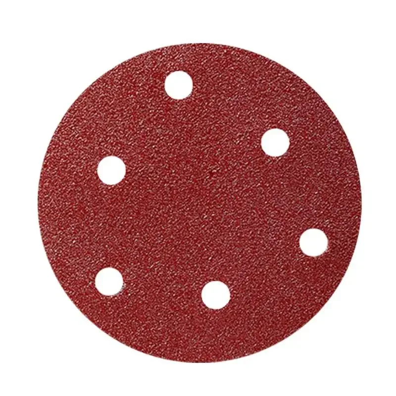 Sanding Discs Paper P40 60 80 120 2000 Grit Wet Dry 6in PSA 152mm Aluminum Oxde Round Abrasive Discs Tool Sandpaper For Wood