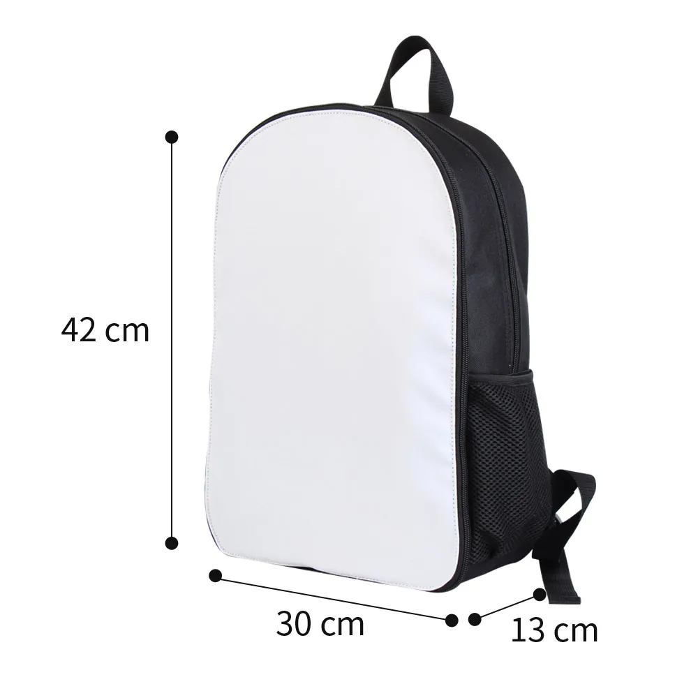 New design Sublimation Blank Printing Children Backpack School bag, sublimation adult backpack, big size sublimation backpack