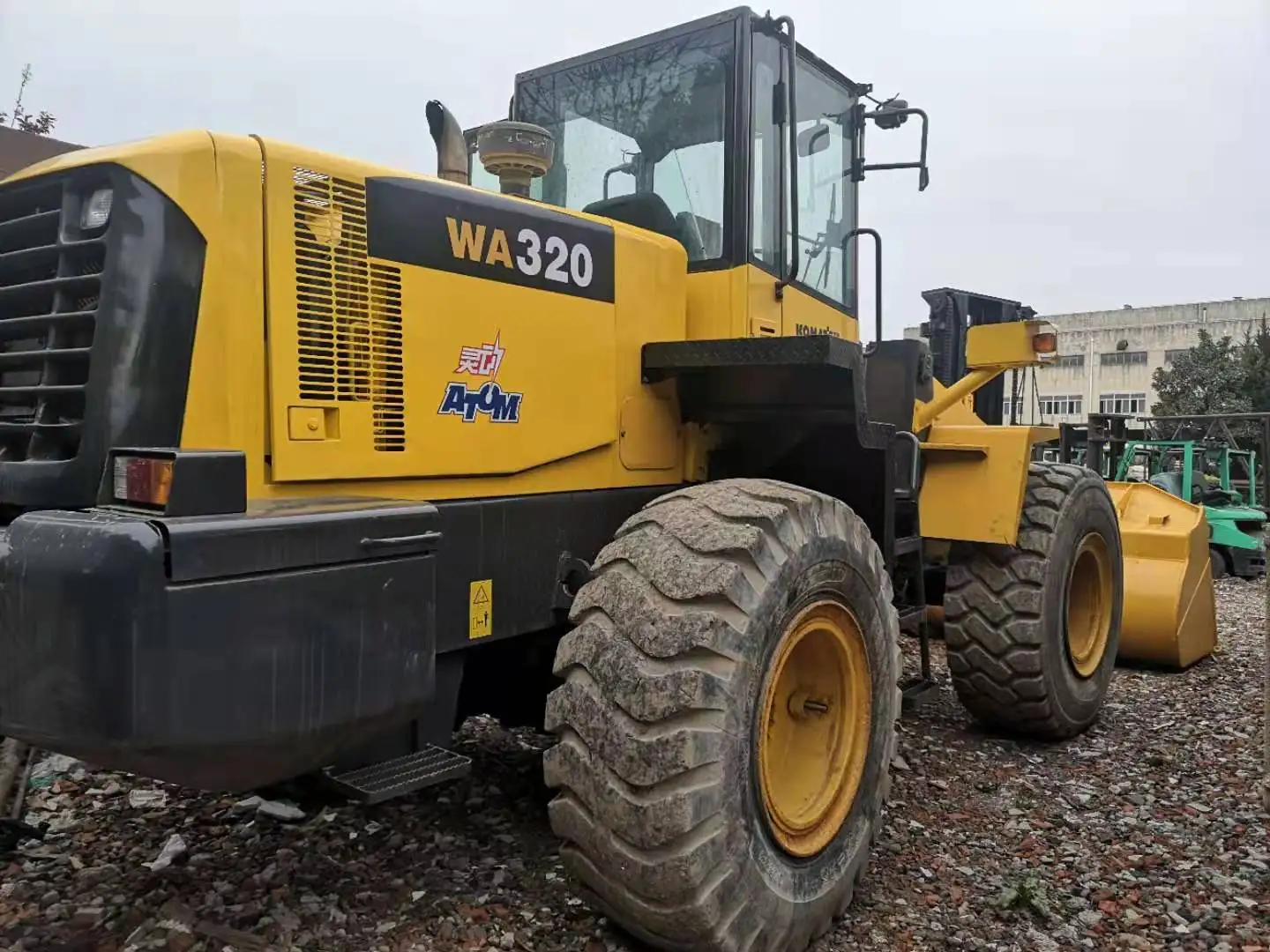 Used second-hand loaders earth-moving machinery komatsu wa320-5 of sale