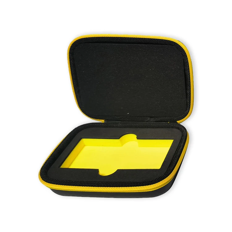 Colorful pu shell custom size waterproof multi-function eva foam zipper hard traveling storage protective case