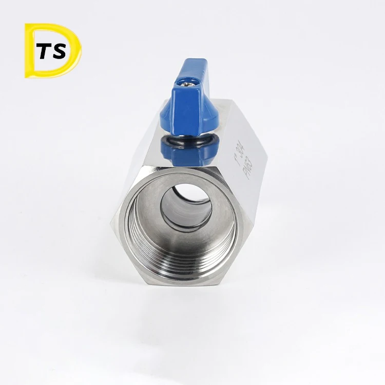 High quality Manual 304 Stainless Steel Ball Balve Thread Water Ball Valve NPT Mini Ball Valve