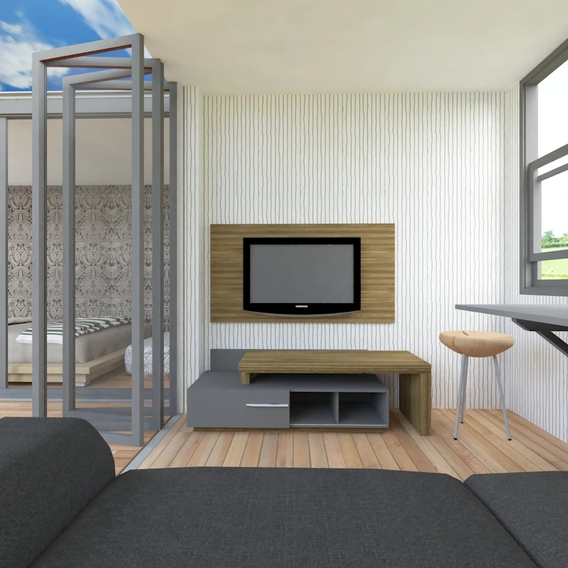 Complete decorative  cheap  container house 4 bedroom prefab modular home