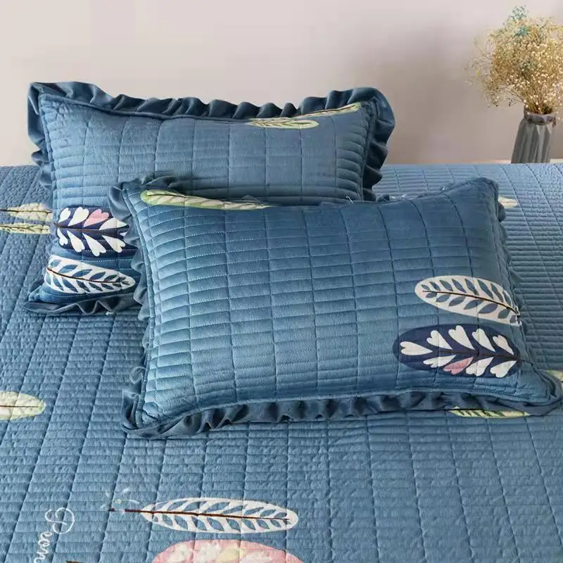 Factory price of crochet pillow cases disposable pillow cases fur pillow case