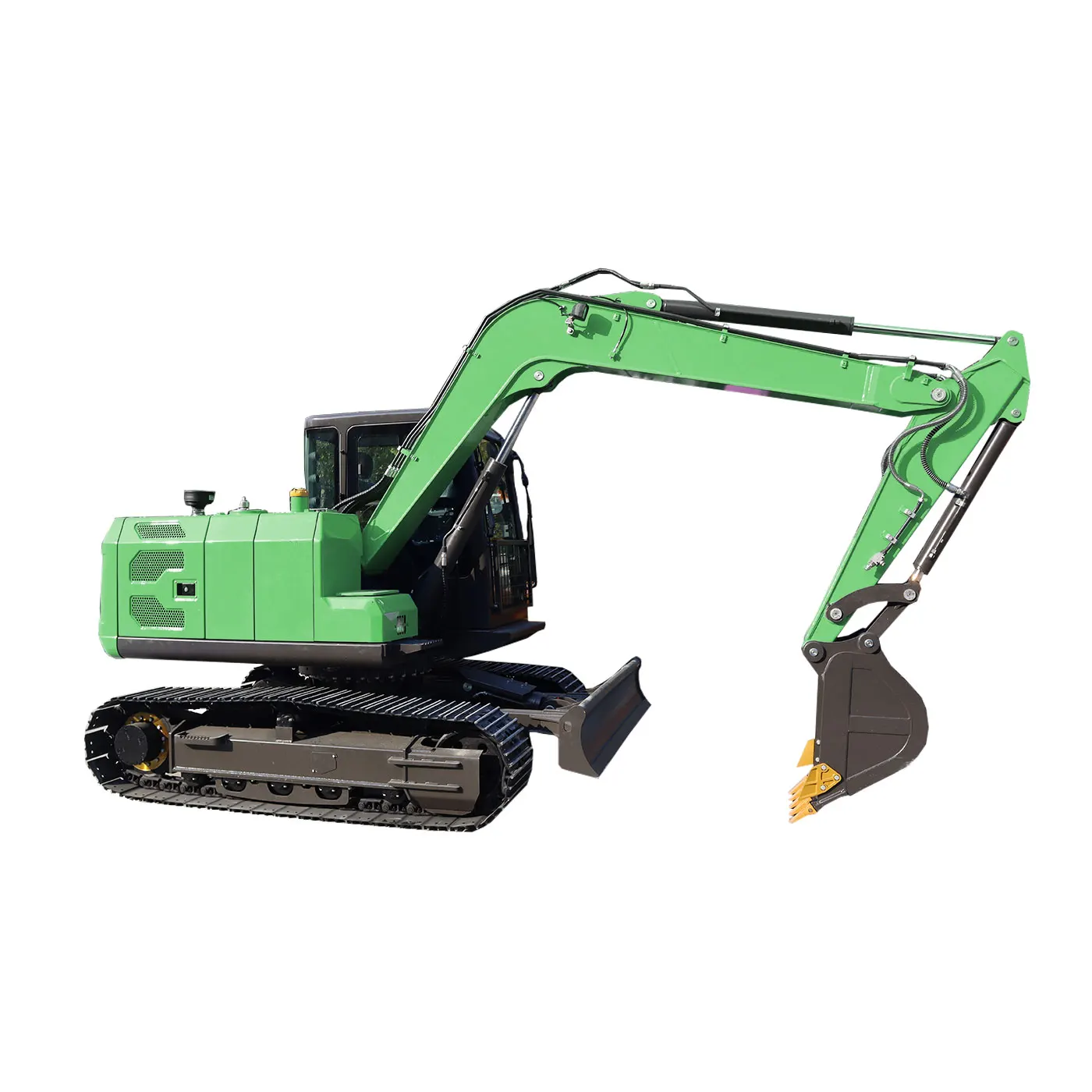 15-ton excavator heavy construction machinery has powerful power and high torque output