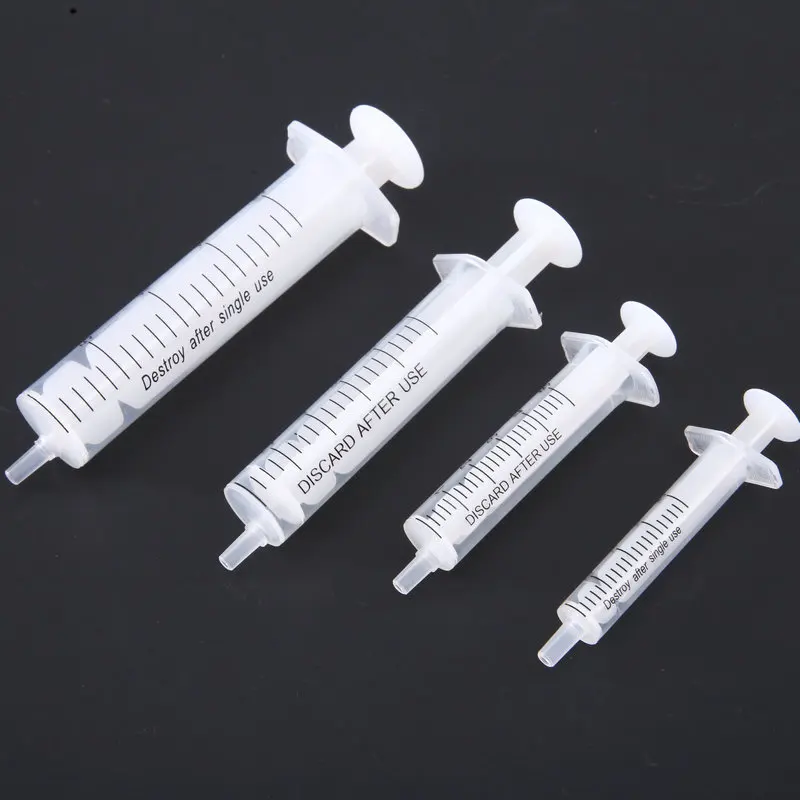 Professional manufacturer 1ml 2ml 5ml 10ml 20ml 60ml syringe two piece insulin syringe without rubber stopper