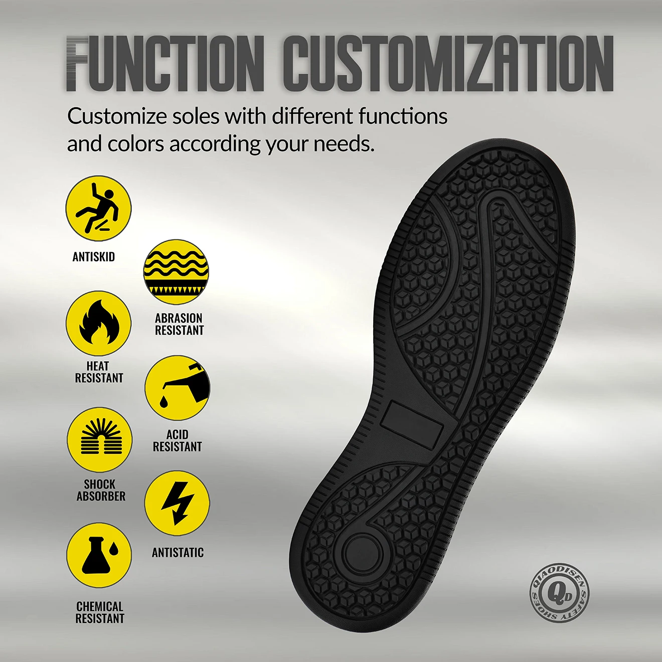 Wholesale Safety Shoes Suede Leather Anti-puncture Anti-slip Anti-smash Composite Toe Rubber Comfortable Safety Shoes