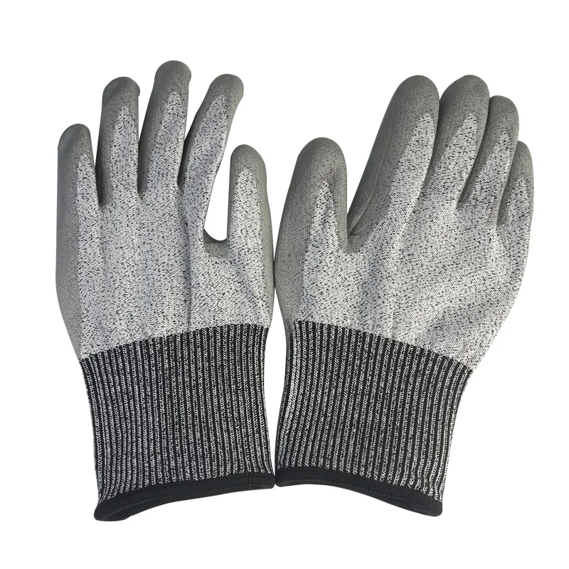ANT5PPE SNGA5 Hppe Industrial Cut-Resistant Gloves ANSI A7 Level 7 Work Safety Protection Hand Glove PU Coating Anti-Cut