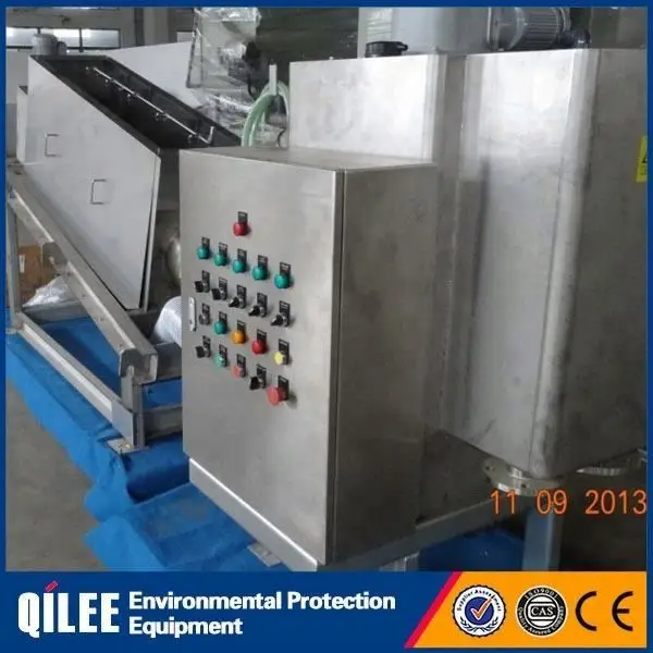 Effluent /Sludge Treatment Automatic Sludge Dewatering Screw Filter Press