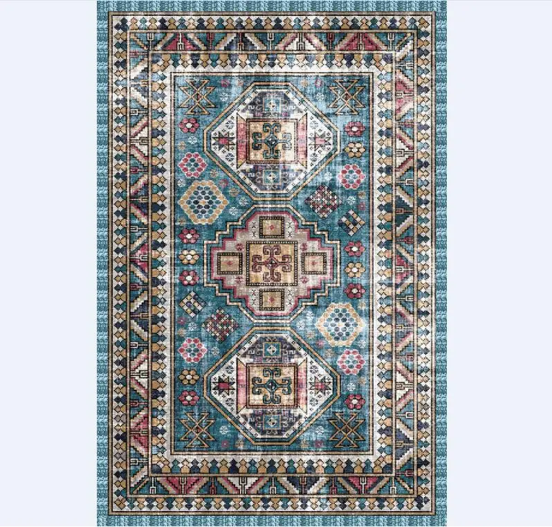 turkish prayer mat national style carpet retro living room sofa coffee table carpet household prayer mat floor protection