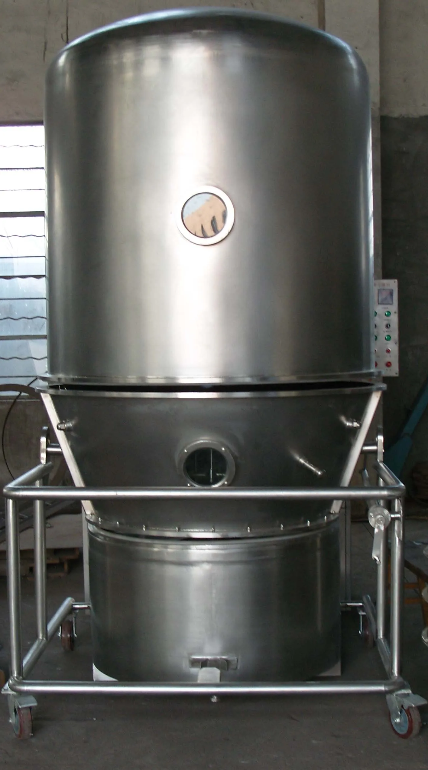 Vibrating fluid bed dryer / Fluidized bed dryer High-Efficiency Fluidizing Dryer