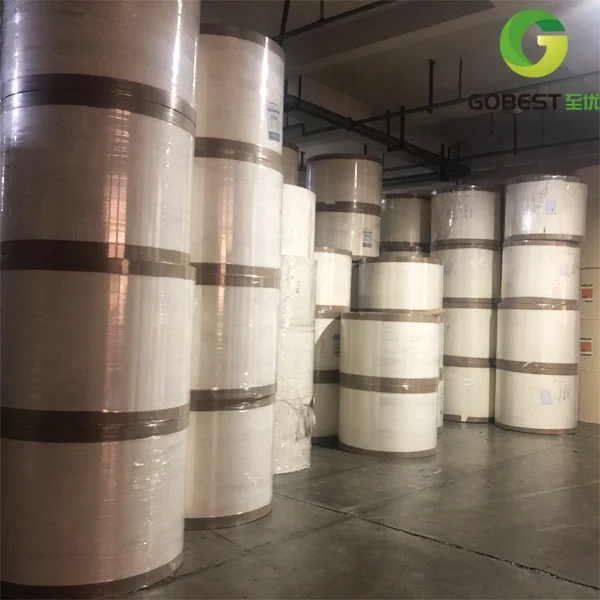 five star yibin app paper cup raw material paper cup  rolled   bottom roll  for glass paper cup