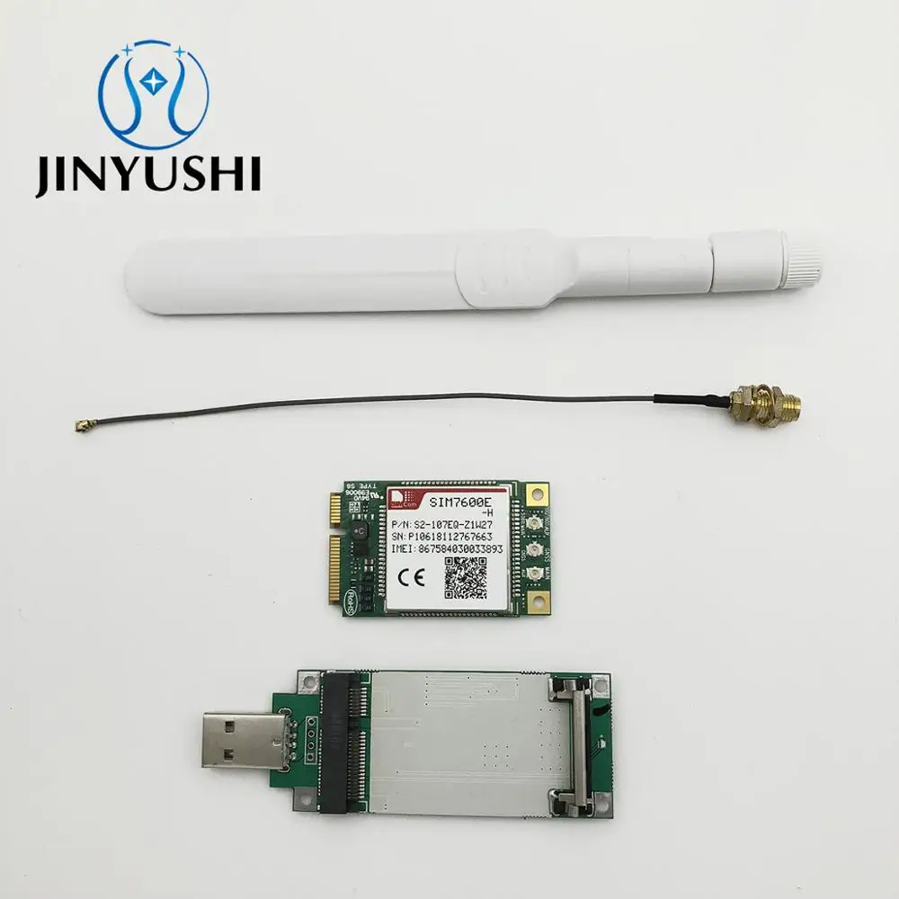 SIMCOM SIM7600JC-H Mini Pcie Modem LTE CAT4+GPS Module SIM7600X-H with AT Commands Newest Firmware datasheet hardware design
