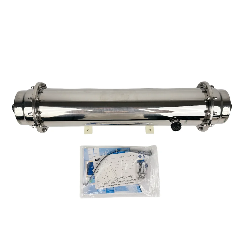 Ultrafiltration Pure Water Machine Household Stainless Steel Water Filter 2000L UF Water System for Home & Outdoor RV Use