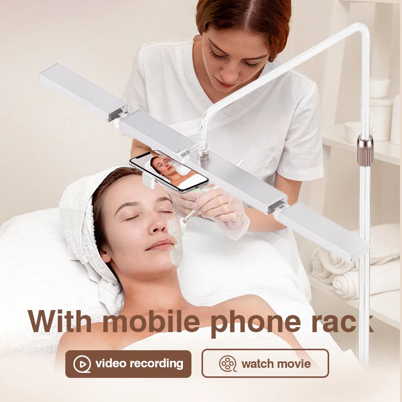 36 30 28 26 24 16 inch Floor Foldable LED Lash Lighting Eyelashes Beauty Nail Makeup Tattoo Artists Salon Half Moon Light