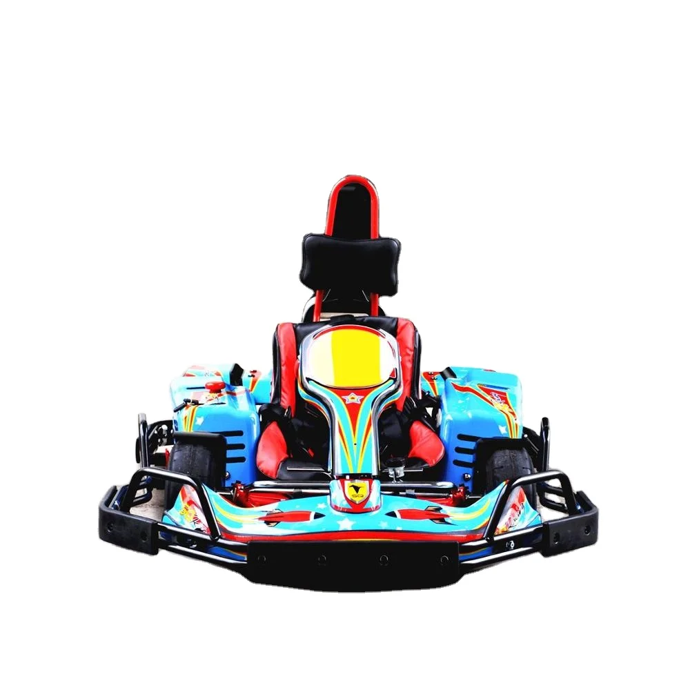 SQ Youth Racing Car Game Outdoor Amusement Equipment Children Electric Karting Car For Kids 6-12years old