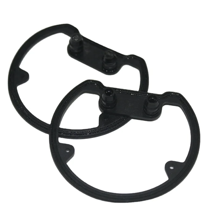 OEM Molded Oil Punching rubber gaskets Self lubricating silicone sealing ring