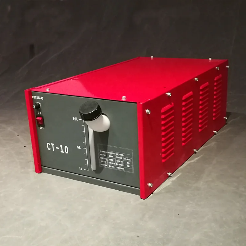 Промышленный 10л TIG кулер предназначен для факелов с водяным охлаждением рассчитанных до 630A тележкой